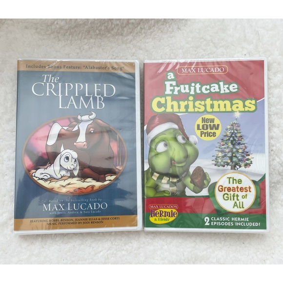 Max Lucado Kid’s Christmas DVDs Set of Two - New - Picture 1 of 5